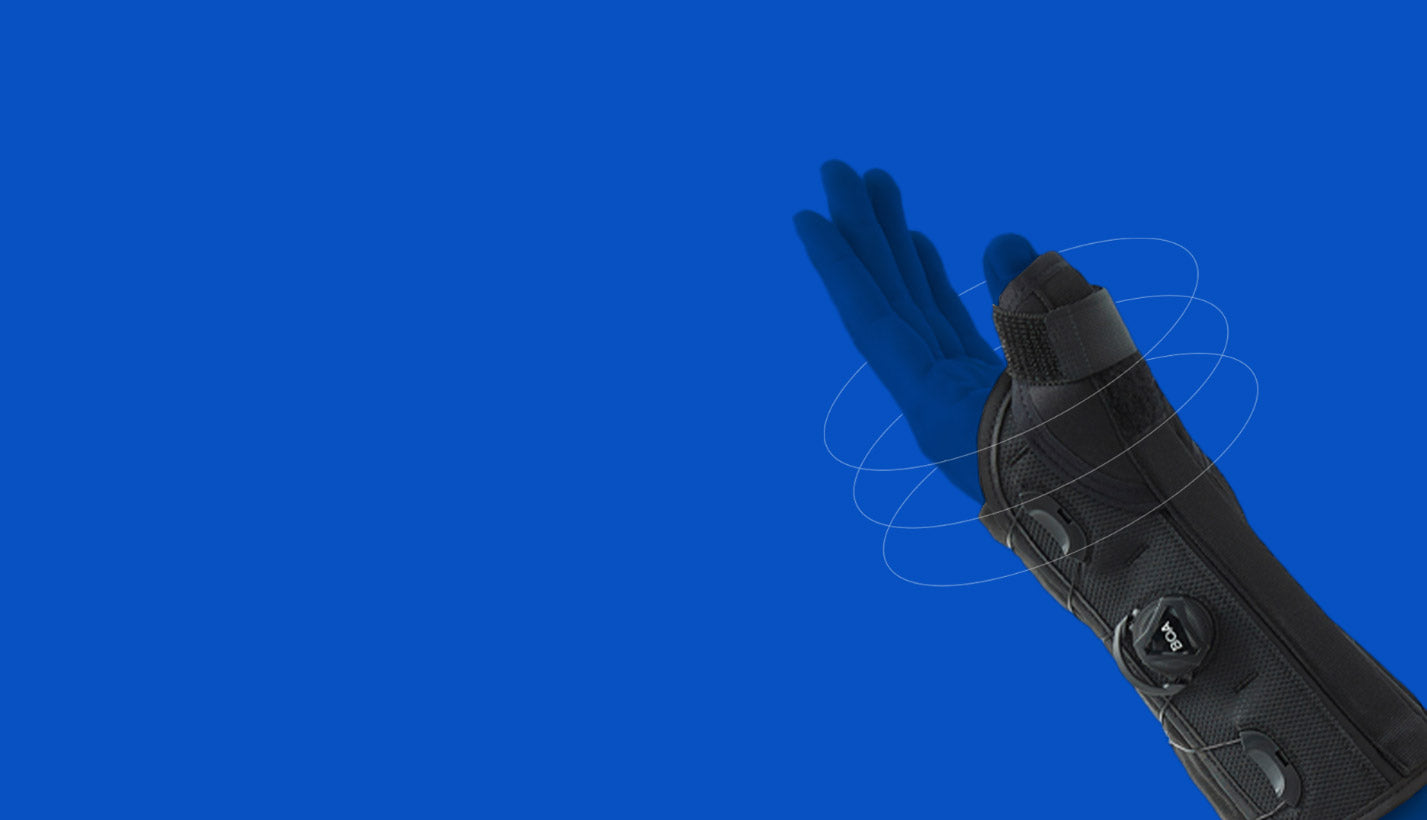 Dr Med Elastic Hand Splint with Double Stays (Palm & Dorsum)