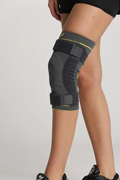 Knitted Knee Support with Flexible Double Stays - High Quality