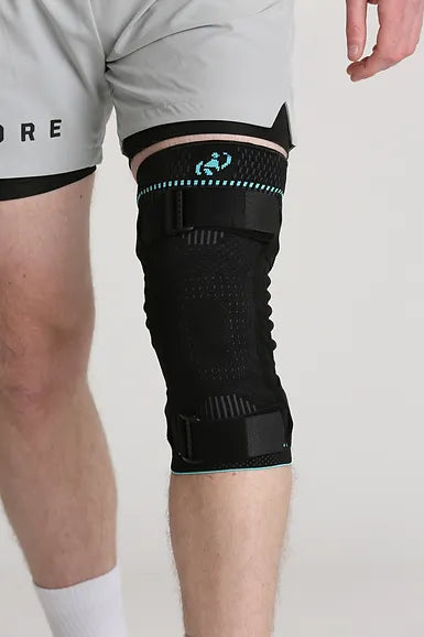 Knitted Knee Support with Flexible Double Stays - High Quality