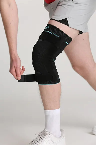 Knee Support Knitted With Hinged Stabilizing - High Quality