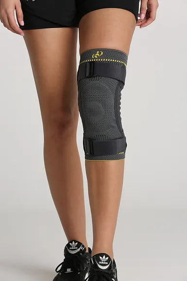 Knitted Knee Support with Flexible Double Stays - High Quality