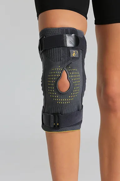 Knee Support Knitted With Hinges (Half Open) - High Quality