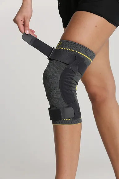 Knitted Knee Support with Flexible Double Stays - High Quality