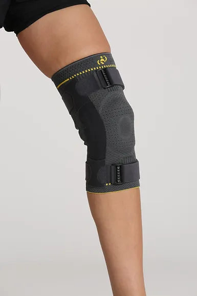Knee Support Knitted With Hinged Stabilizing - High Quality