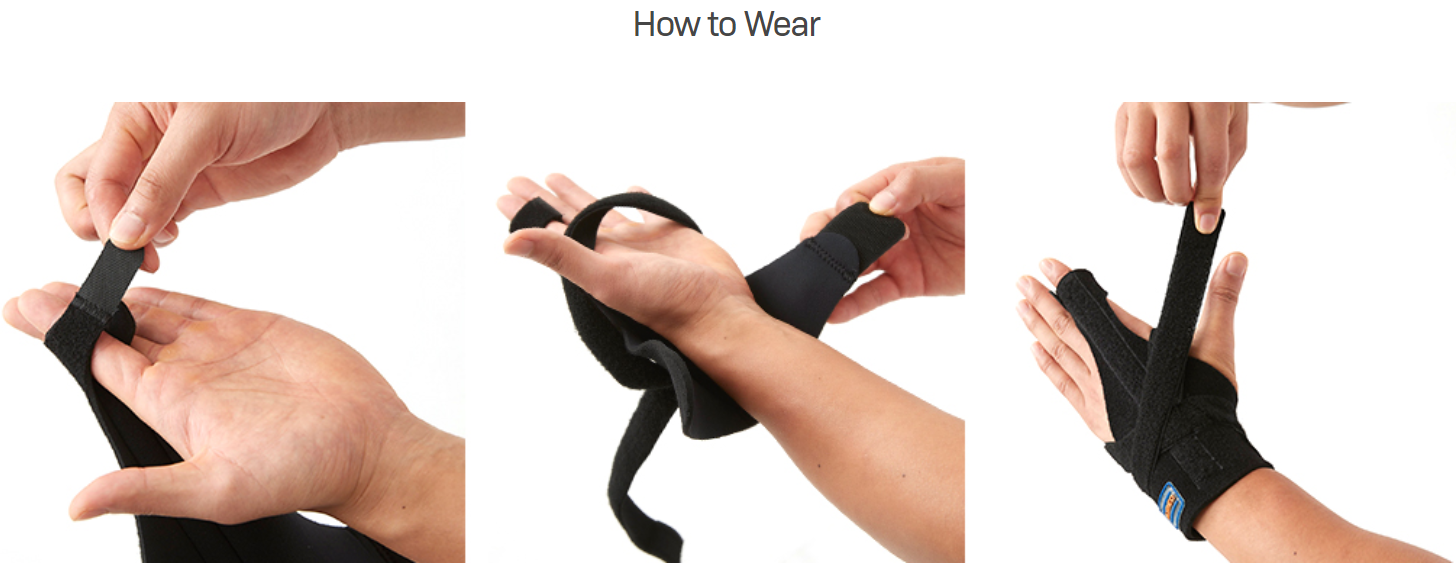 MCP Joint Finger Splint Thumb PP Stay for Maximum Stabilization & Immobilization - Neoprene Materials for Firm Support