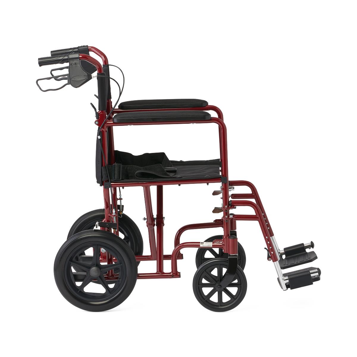 Lightweight Travel foldable Wheelchair with handbrakes for Rent