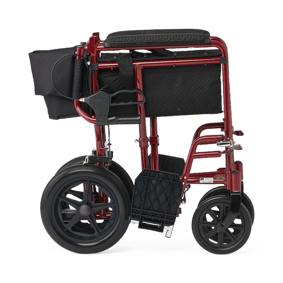 Lightweight Travel foldable Wheelchair with handbrakes for Rent