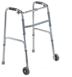 Lightweight Foldable Walker with 2-wheels for Rent