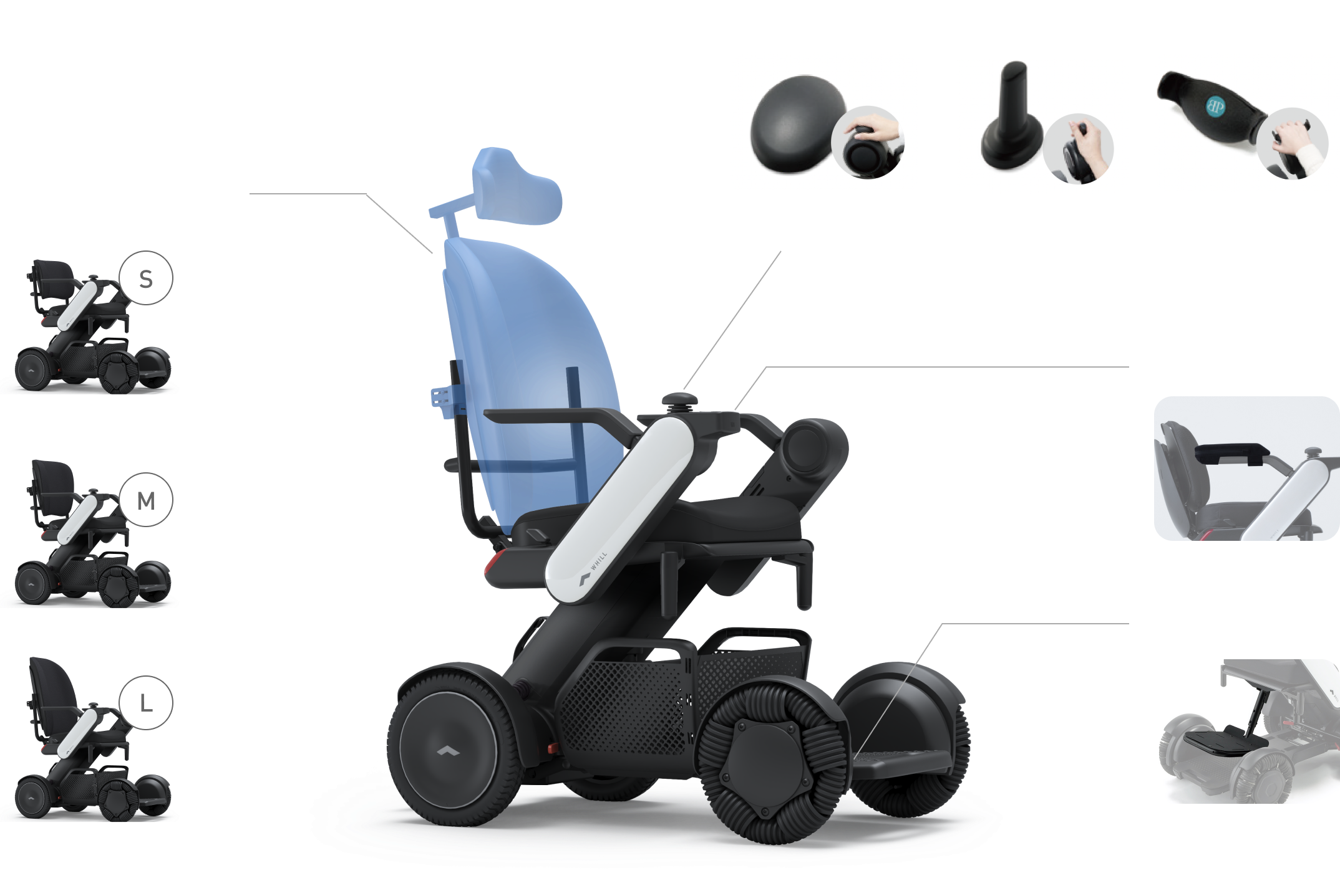 WHILL Smart Power wheel Chair
