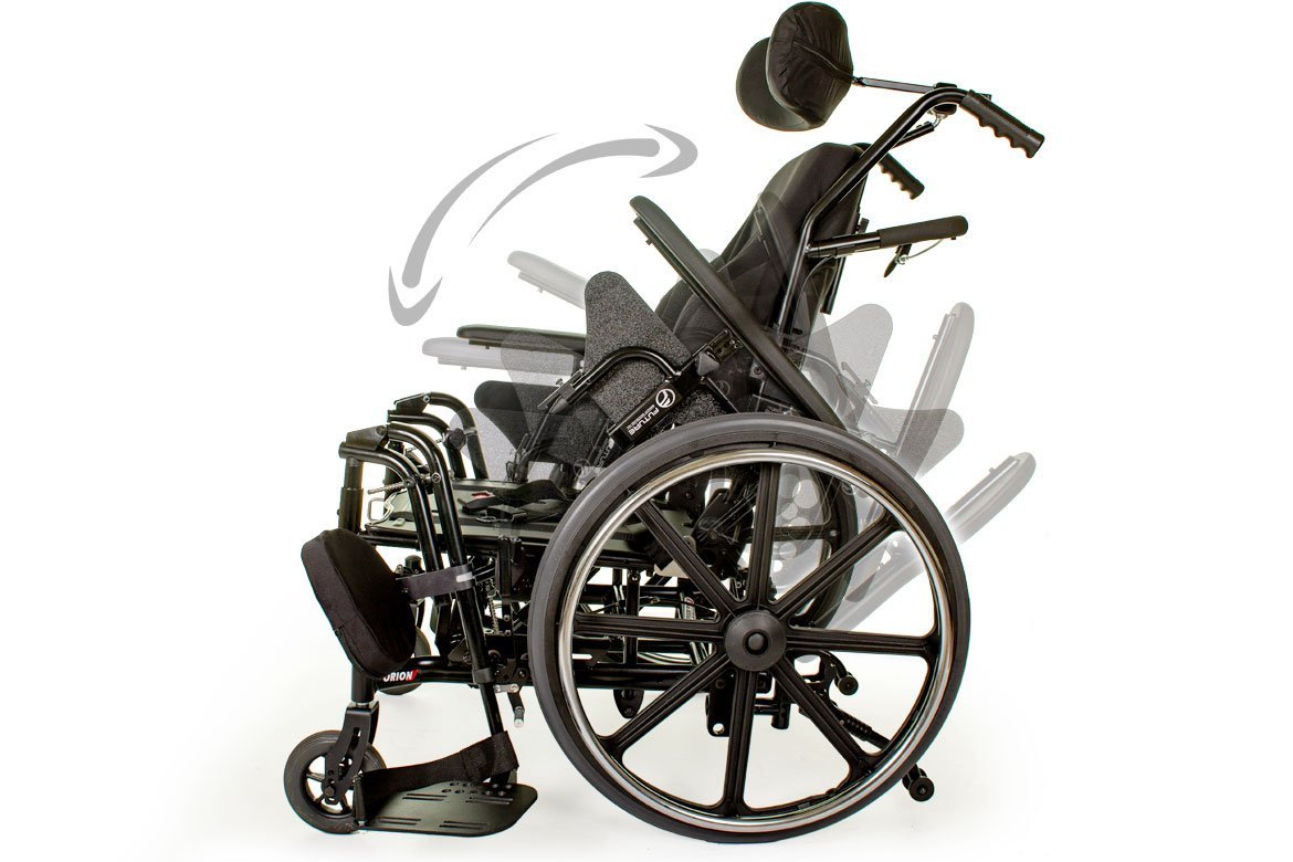 Tilt Wheelchair with cushion and neck support for Rent