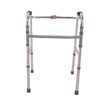 Lightweight Folding Walker With No Wheels Mobility Standing Aid For Seniors & Elderly People