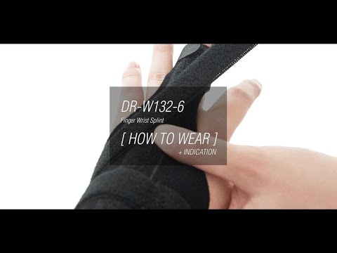 MCP Joint Finger Splint Thumb PP Stay for Maximum Stabilization & Immobilization - Neoprene Materials for Firm Support