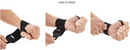 Universal Wrist Wrap for Carpal Tunnel - Best for Slight Distortions, Sprains & Strains - Easy & Simple Wear by Elastic Wrap Style