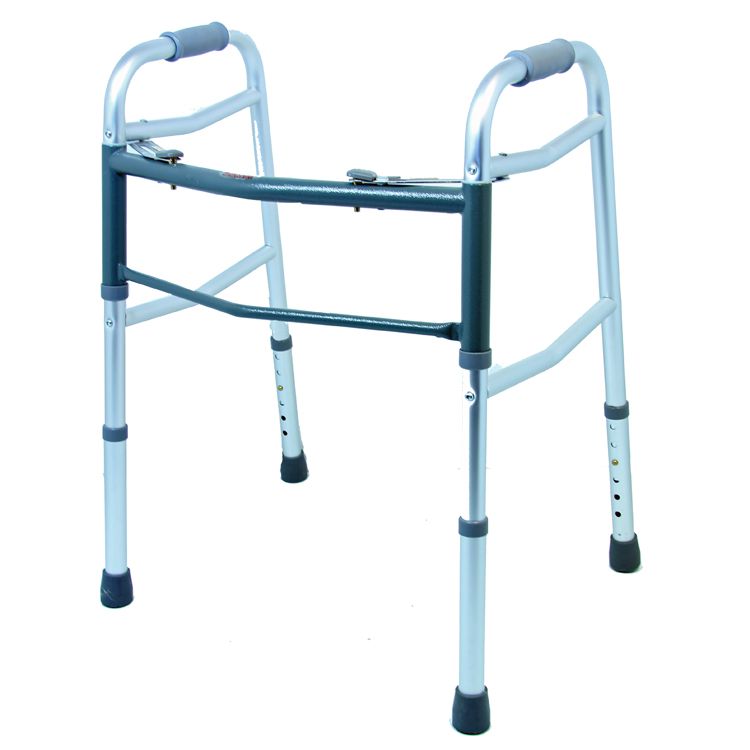 Ezee Life 2-Button Folding Walker 