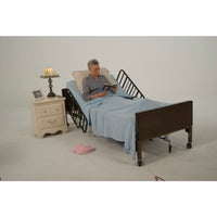 Full Electric Hospital Bed with Half Rails
