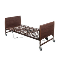 Lightweight Bariatric Homecare Bed 42"W - 15300LW (Full set includes, Frame, Bariatric Mattress and half side rails)