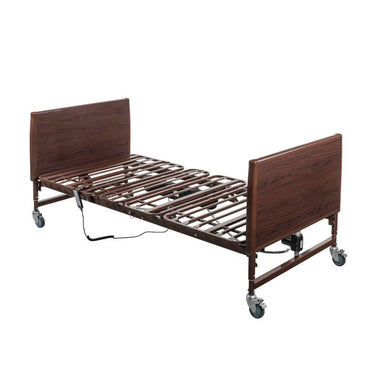 Lightweight Bariatric Homecare Bed 42"W - 15300LW (Full set includes, Frame, Bariatric Mattress and half side rails)