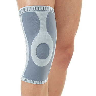 DR-K070 Compression Knee Support With Patella Pad&Side Springs
