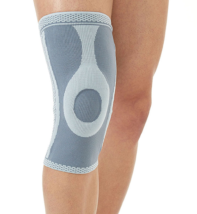 DR-K070 Compression Knee Support With Patella Pad&Side Springs