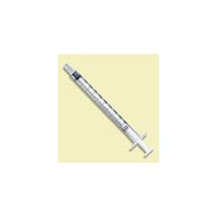 Syringe Only Tuberculin  1 cc (mL), Luer-Slip Tip BOX/200 EACH