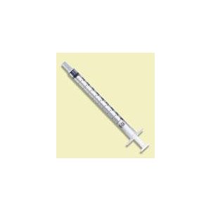 Syringe Only Tuberculin  1 cc (mL), Luer-Slip Tip BOX/200 EACH