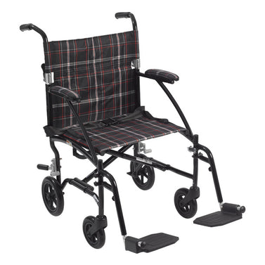 Fly-Lite Aluminum Transport Chair (19")