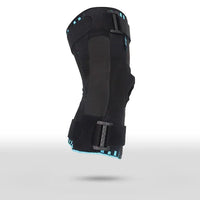 RIGID KNITTED KNEE SUPPORT WITH HINGES (FULL OPEN) - High Quality