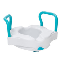 AquaSense 3-in-1 Raised Toilet Seat 2"