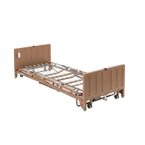Drive Full Electric Low Height Bed with Full Rails & Gravity 7 Mattress