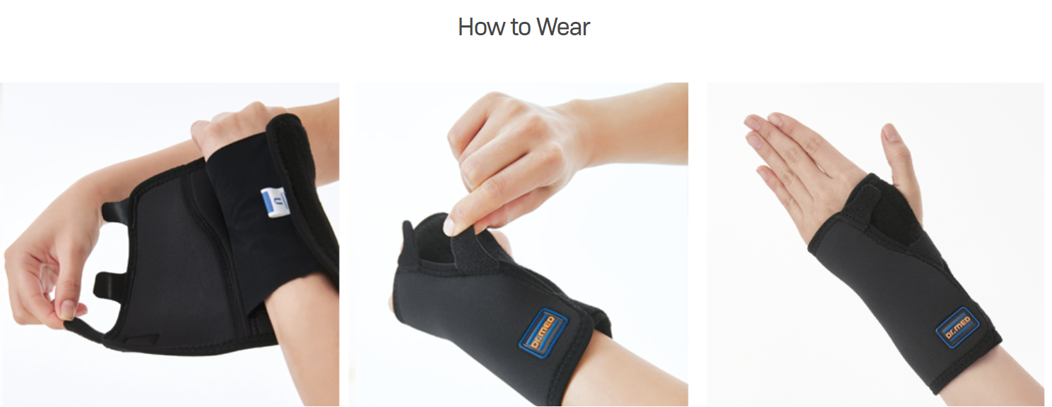 Reversible Wrist Palm Splint - Adjustable Compression - Available for Both Left & Right - Maximum Comfort, Skin Friendly & Fitting