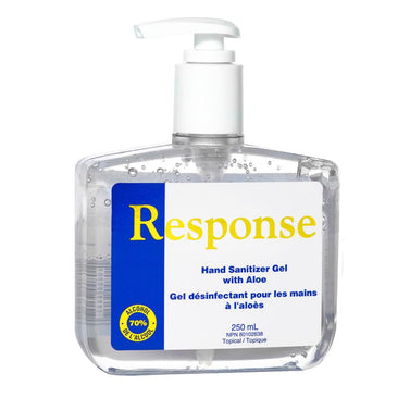 Response® Gel - 250ml Pump Bottle - 70% Alcohol