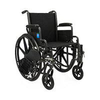 Medline 18" Manual Wheelchair with Elevated Leg Rest - K1186N22E