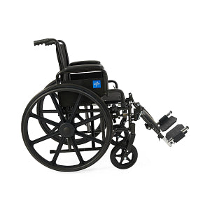 Medline 18" Manual Wheelchair with Elevated Leg Rest - K1186N22E