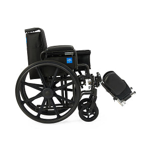 Medline 18" Manual Wheelchair with Elevated Leg Rest - K1186N22E