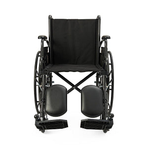 Medline 18" Manual Wheelchair with Elevated Leg Rest - K1186N22E