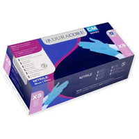Duracore Nitrile Chemo Examination Gloves | Large | Blue | Box of 100