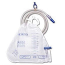 UROLOGY DRAINAGE BAG WITH ANTIREFLUX VALVE, SIZE 2000ML - Case/20 Each