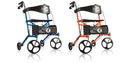 Drivemedical Hugo Sidekick Side-Folding Rolling Walker with a Seat