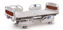 Full Electric hospital Bed PKG with Mattress & 4 PP Side rails with Trendelenburg/Reverse Trendelenburg with 5 functions