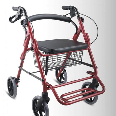 Foldable Rollator Walker with footrest for Rent
