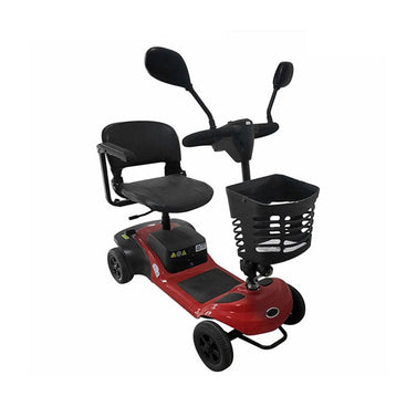 Lightweight Mobility Travel Scooter With Basket For Adults Long Range Mobility Scooters For Seniors Adults With Cushioned Seat Rent