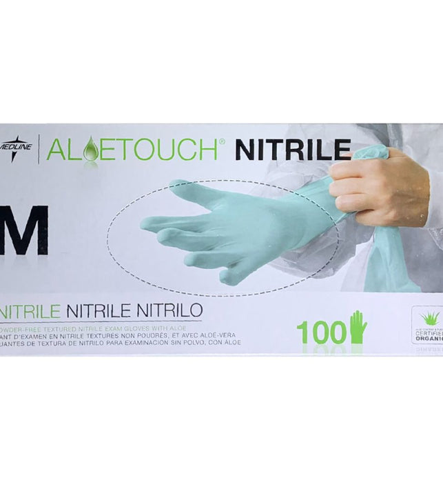 Medline AloeTouch Nitrile Gloves 