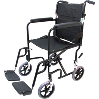 CH1041 /TCA1916BK - Transport Chair (17" x 16") for Rent