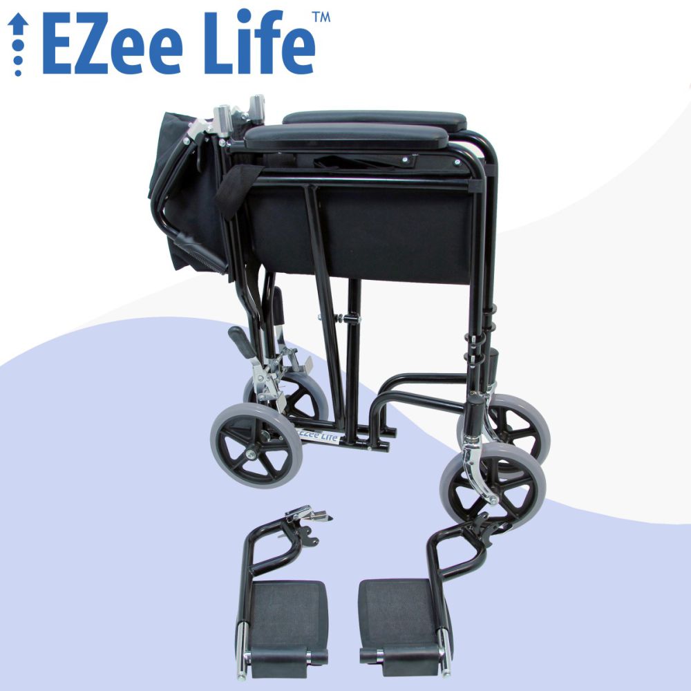 CH1041 /TCA1916BK - Transport Chair (17" x 16")