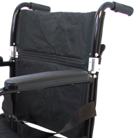CH1041 /TCA1916BK - Transport Chair (17" x 16")