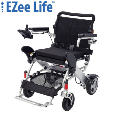 3G DLX Folding Electric Wheelchair w/ 8" Rear Wheels - CH4080