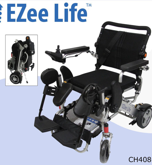 3G DLX Folding Electric Wheelchair W/ 8