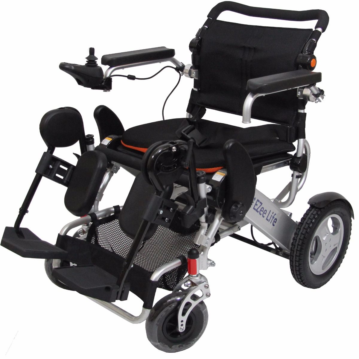 3G DLX Folding Electric Wheelchair w/ 12" Rear Wheels - CH4085