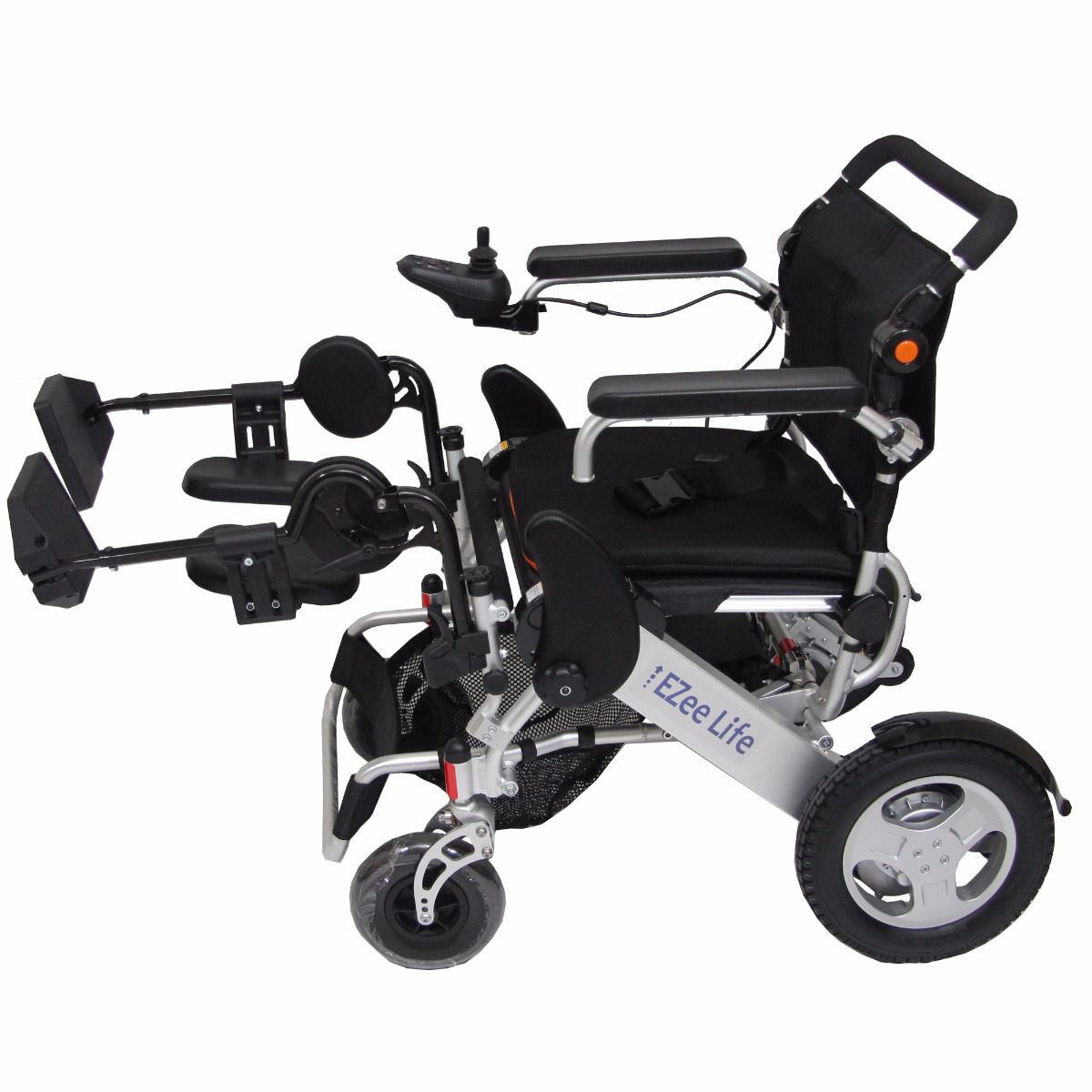 3G DLX Folding Electric Wheelchair w/ 12" Rear Wheels - CH4085