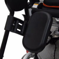 3G DLX Folding Electric Wheelchair w/ 12" Rear Wheels - CH4085